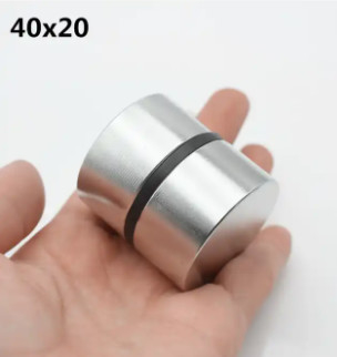 N52 40x20mm 초강력 라운드 희토류 강력한 스피커 디스크 NdFeB 자석